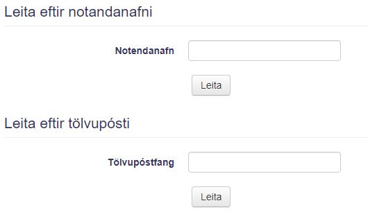 innskráning