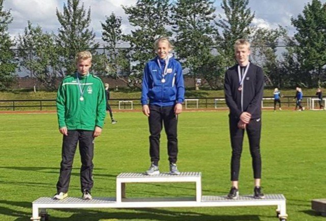 Nemandi í VA vinnur til verðlauna á Meistaramóti Íslands í frjálsum íþróttum