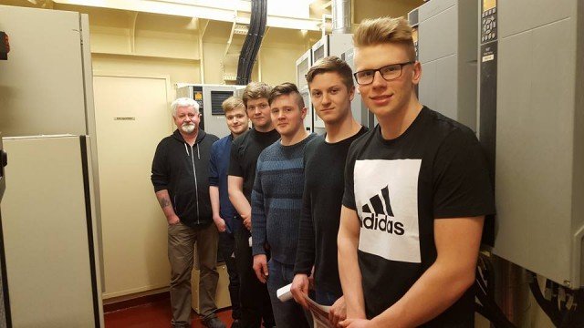 Vísindaferð vélstjórnarnema