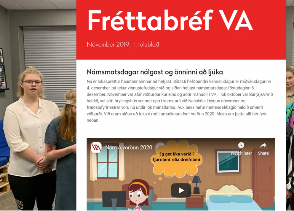 Fréttabréf VA