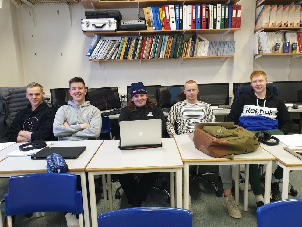 Vaskir vélstjórnarnemar