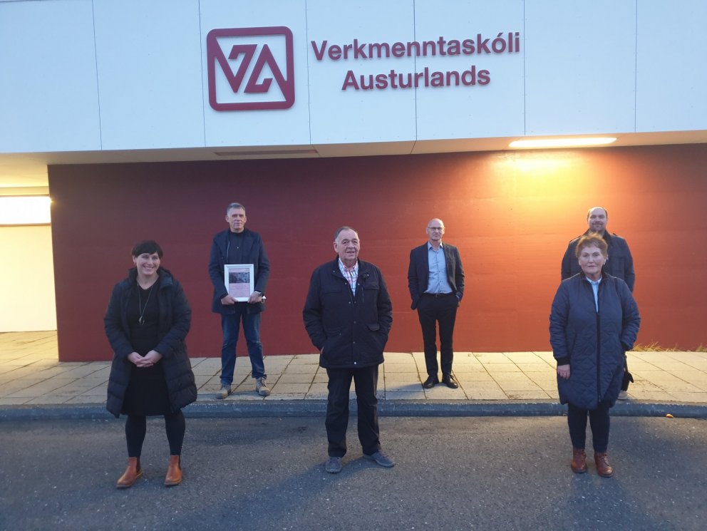 Verkmenntaskólanum barst önnur góð gjöf