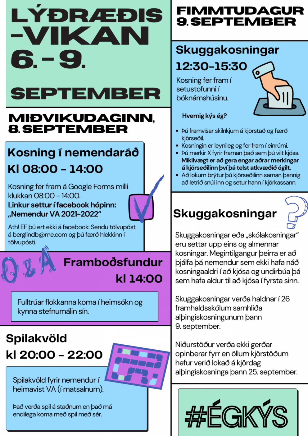 Lýðræðisvika í framhaldsskólum