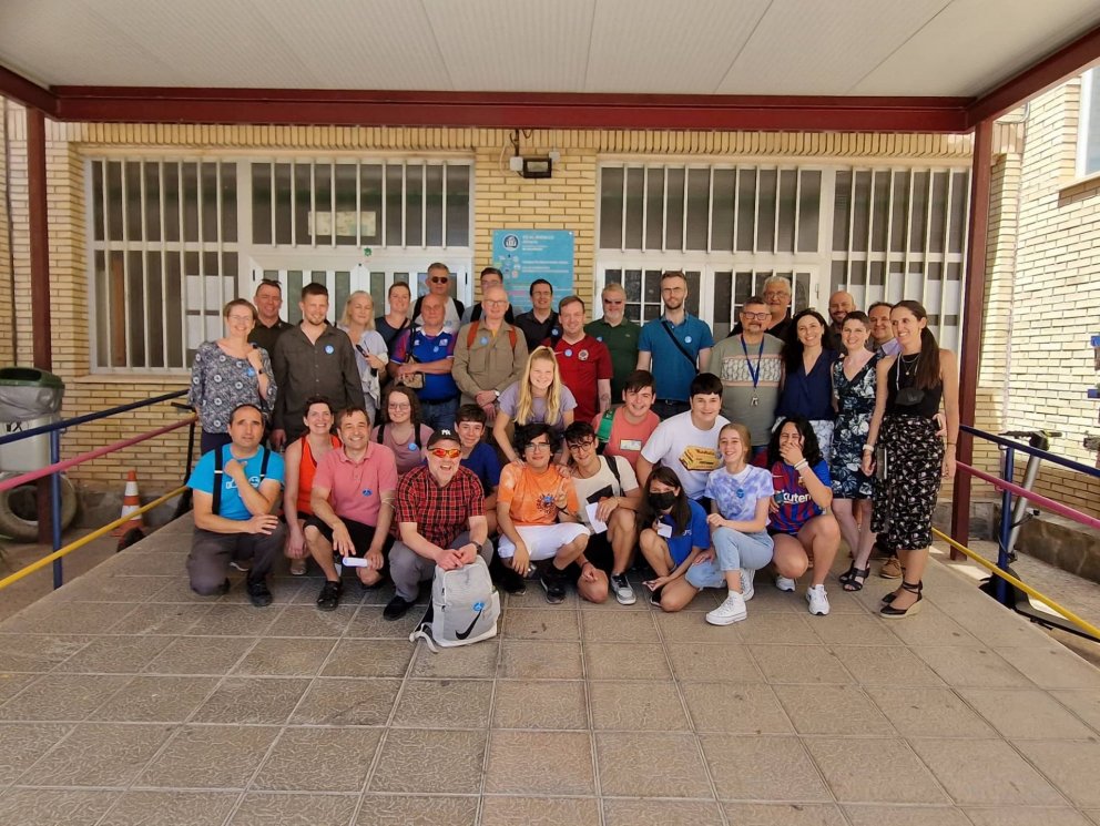 Skólaheimsókn til Spánar