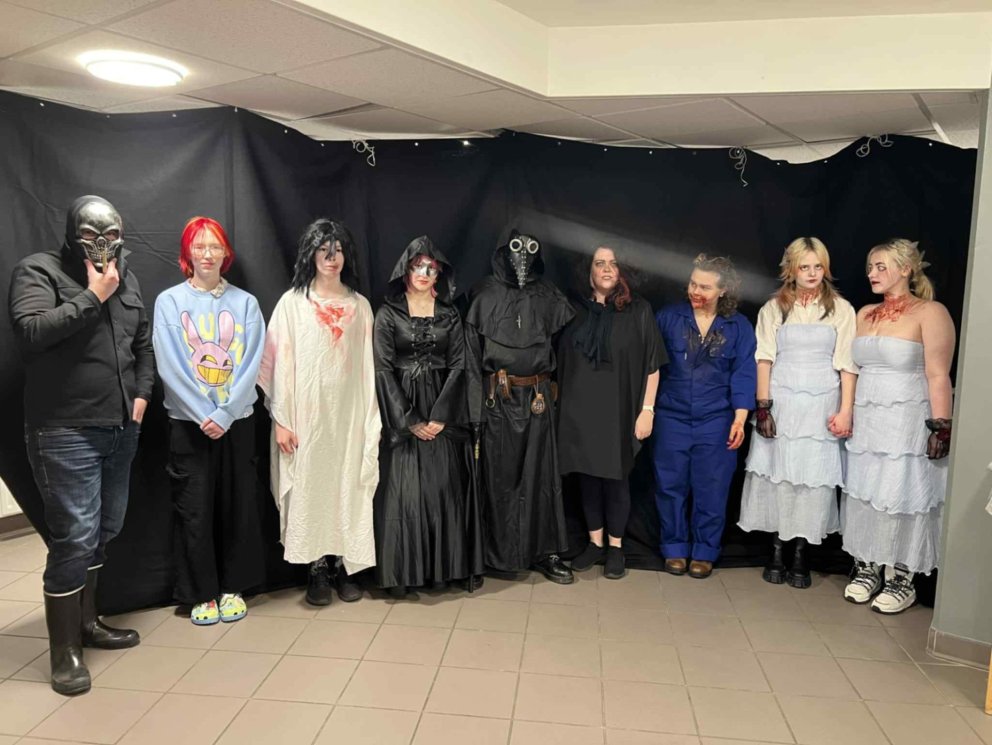 Vel heppnað hryllingshús