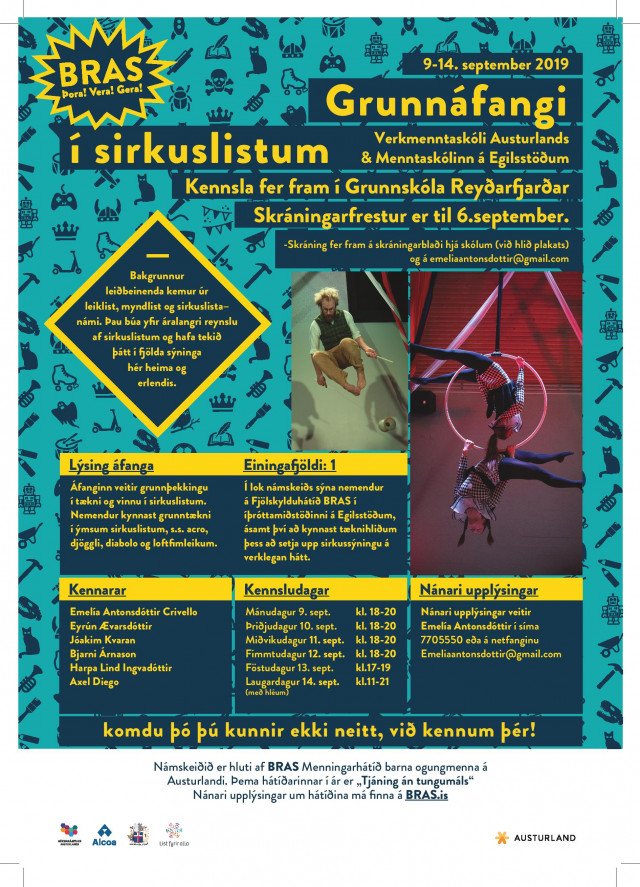 Grunnáfangi í sirkuslistum