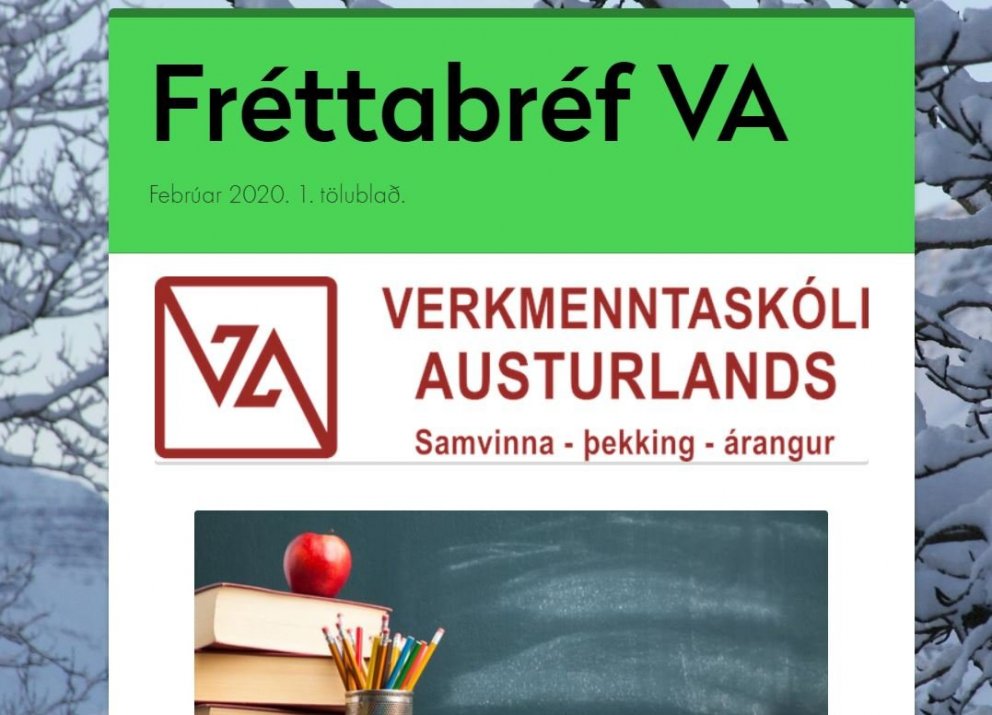 Fréttabréf VA - febrúar