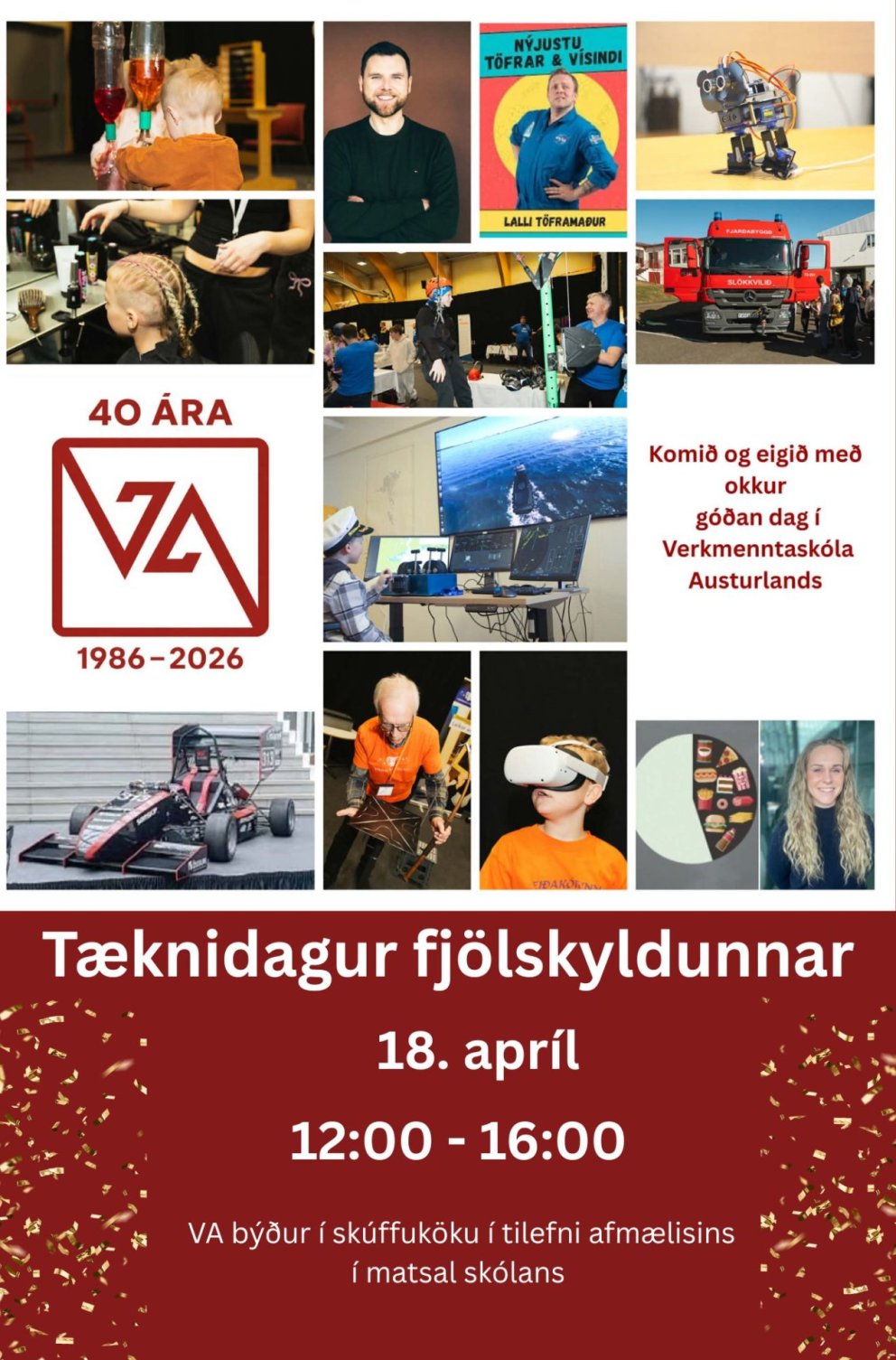 Tæknidagur fjölskyldunnar 18. apríl