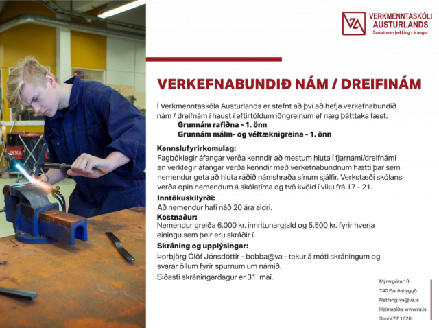 Verkefnabundið nám /dreifnám