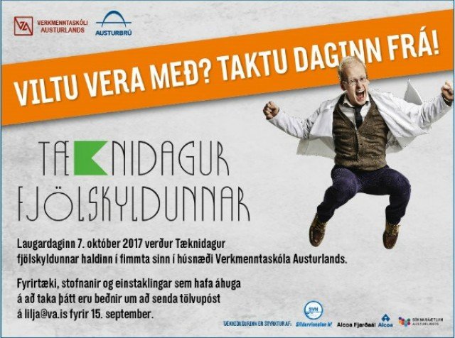 Tæknidagur fjölskyldunnar 2017