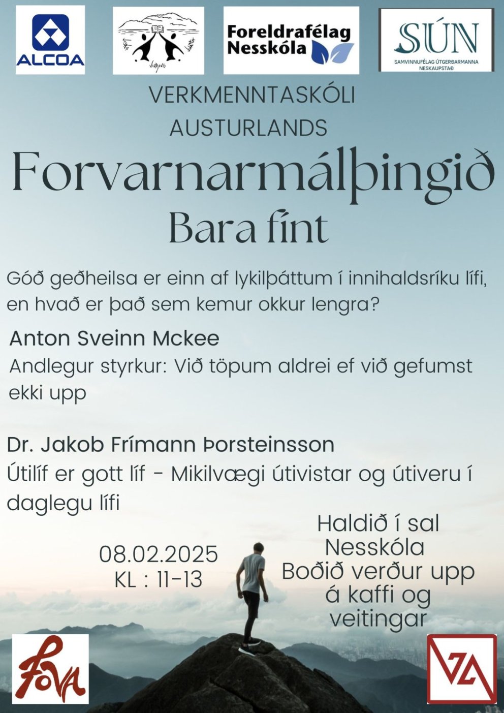 Forvarnarmálþingið Bara Fínt