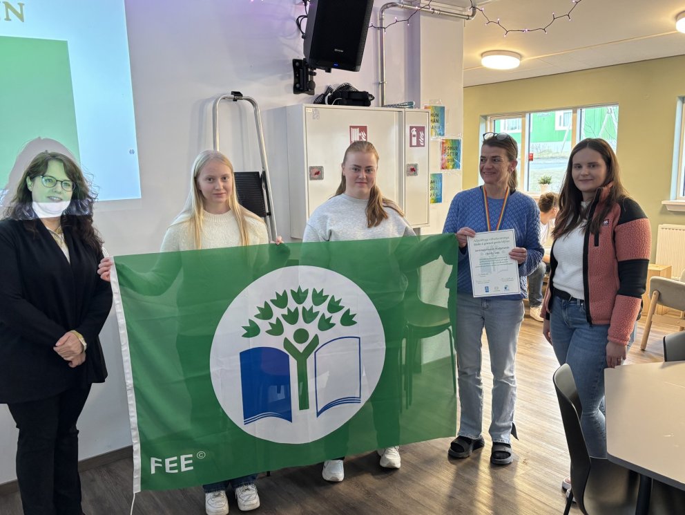 Dagur íslenskrar tungu og afhending Grænfánans