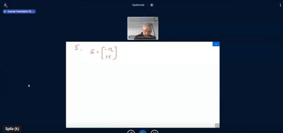 Stærðfræði í skólalokun