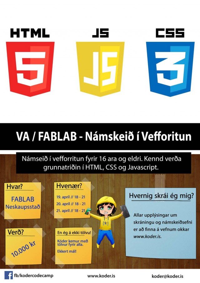 Námskeið í vefforitun