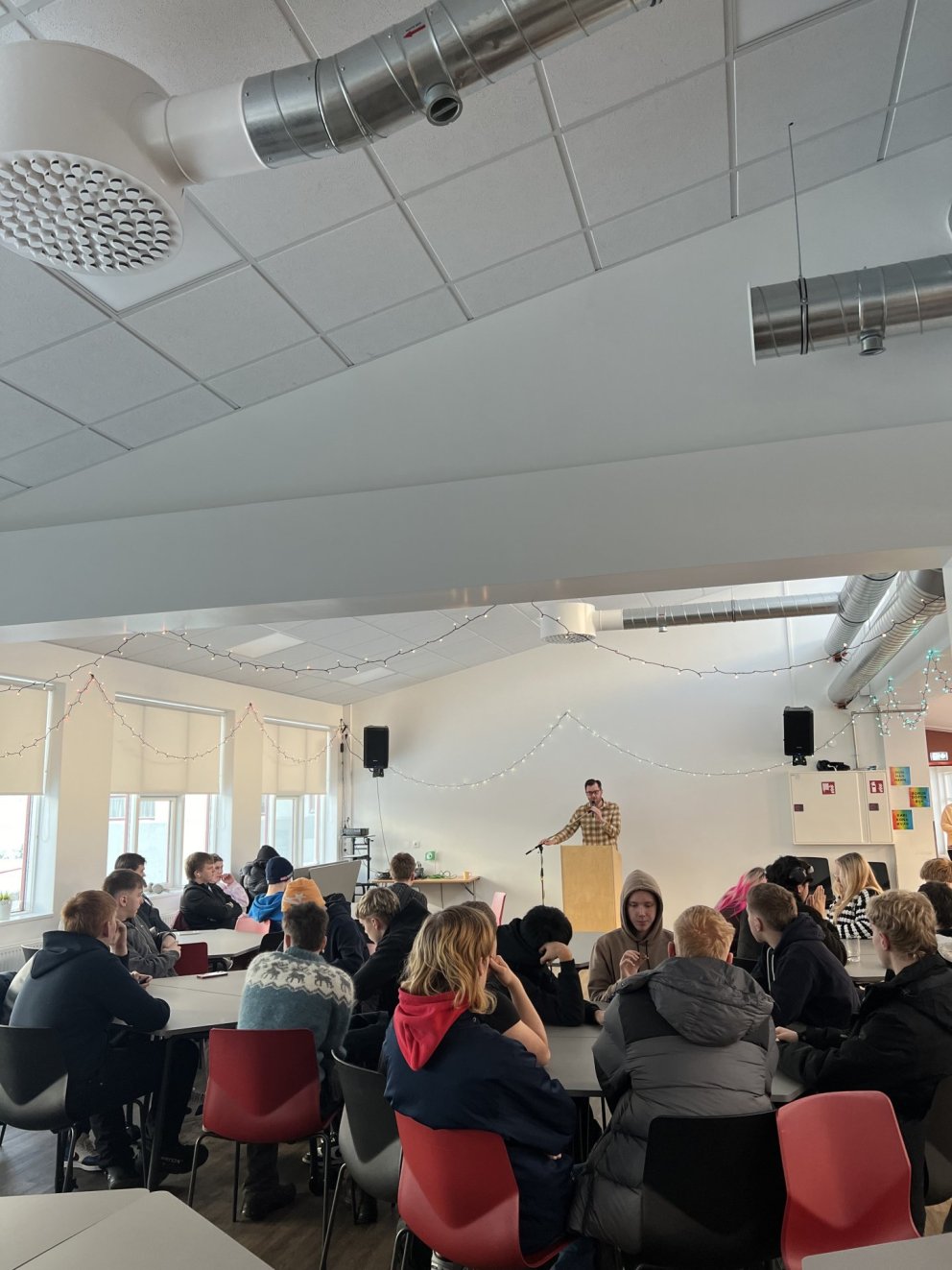 Rithöfundalestin í heimsókn