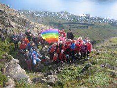 Séð frá Drangaskarði