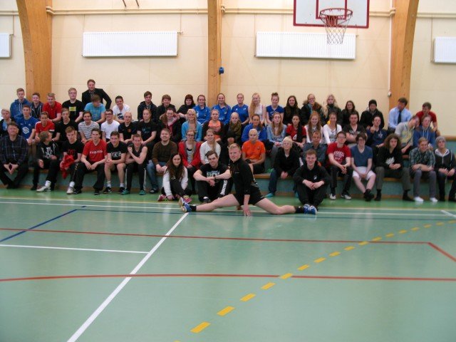 Þátttakendur á íþróttadegi 2013