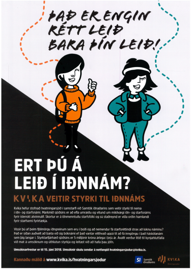 Styrkir veittir til iðnnáms