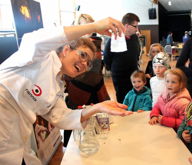 Sprengju-Kata verður á Tæknidegi fjölskyldunnar.