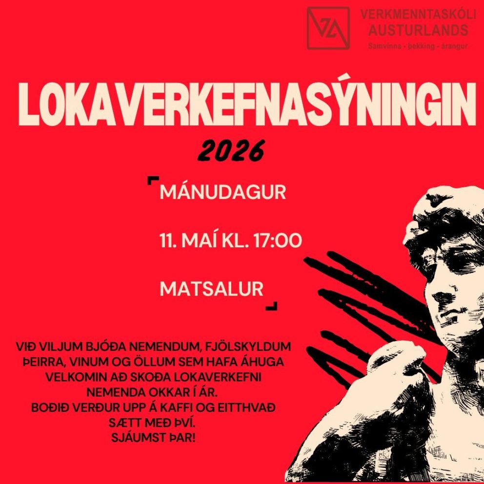 Kynningar á lokaverkefnum nemenda