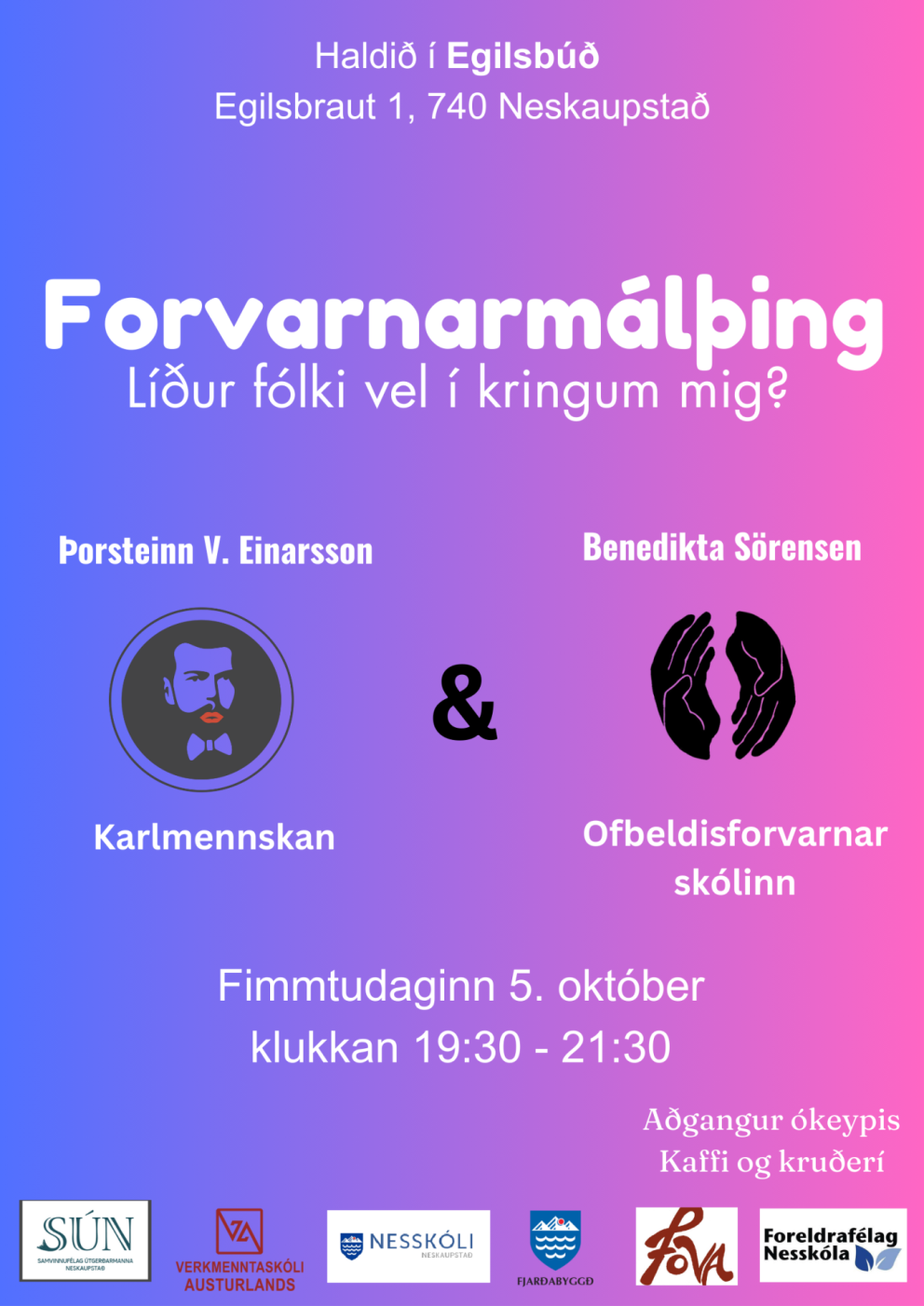 Líður fólki vel í kringum mig?