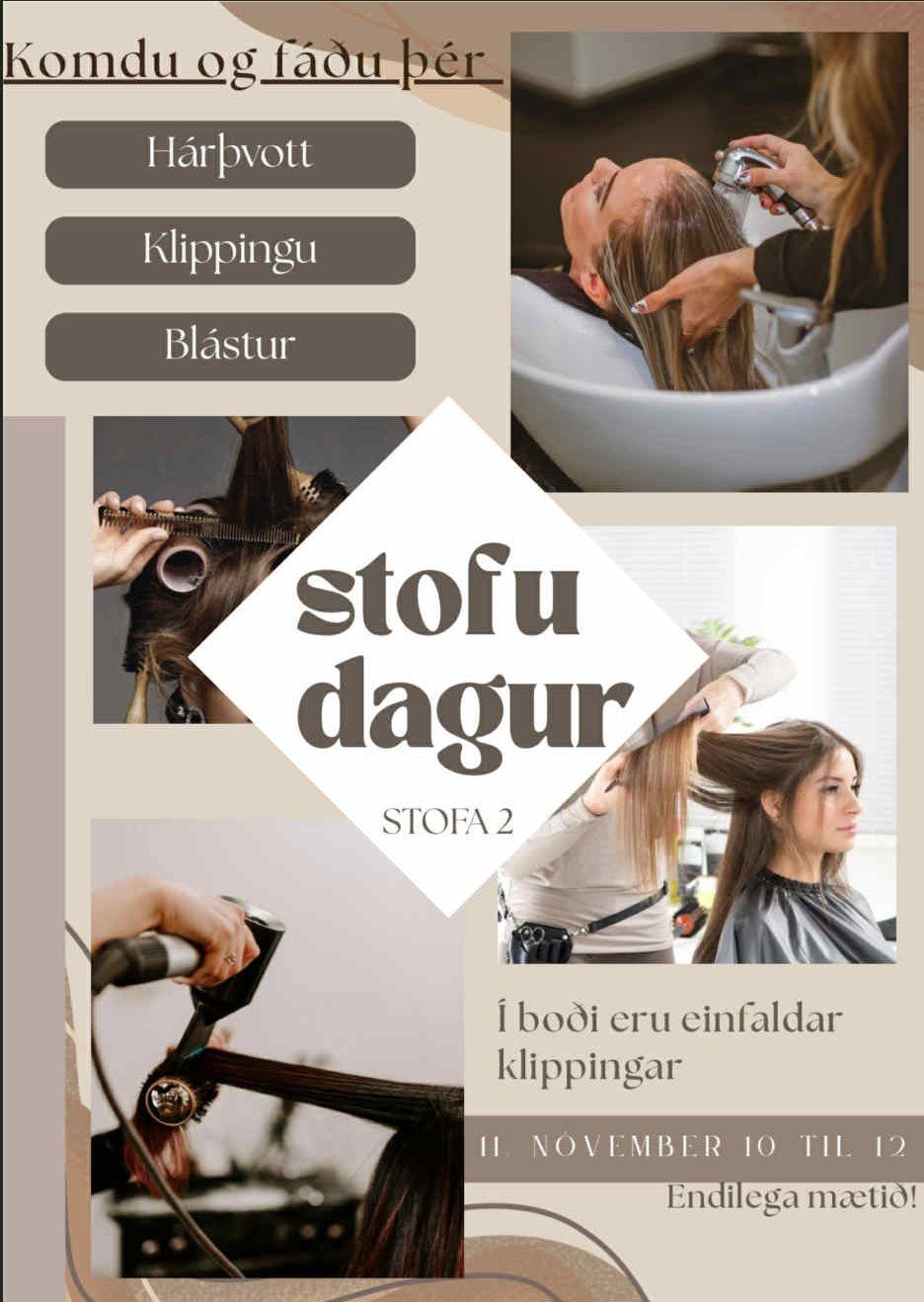 Stofudagur í hárinu