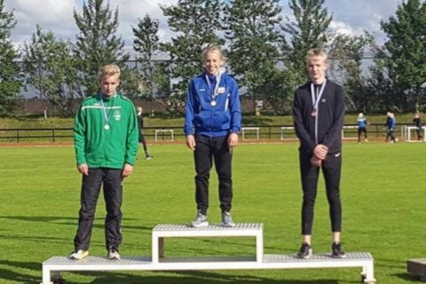 Nemandi í VA vinnur til verðlauna á Meistaramóti Íslands í frjálsum íþróttum
