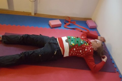 Fullkomin slökun í lokin á jóga tíma