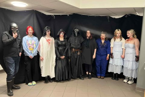 Vel heppnað hryllingshús