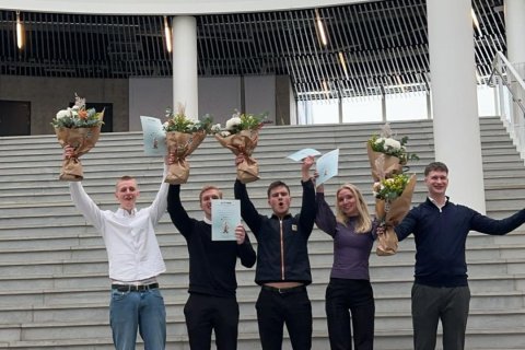 Fyrrum nemandi VA í sigurliði Vitans