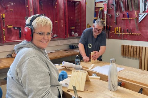 Helgarnám í húsasmíði fer vel af stað