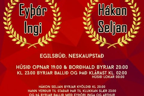 Árshátið NIVA 22. apríl