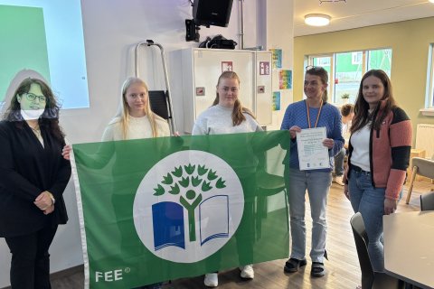 Dagur íslenskrar tungu og afhending Grænfánans