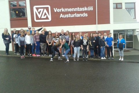 Grunnskóli Hornafjarðar í heimsókn