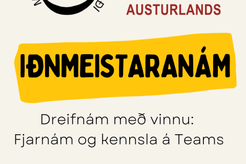 Kennsla í iðnmeistaranámi hefst í janúar 2024 - Opið fyrir umsóknir