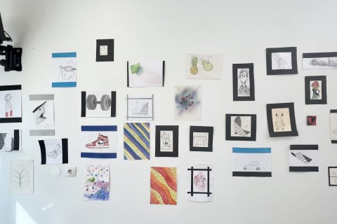 Sýning nemenda í sjónlistum