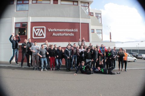 Allir hoppuðu af gleði