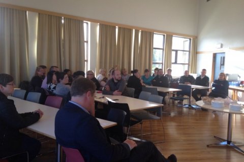 Góð mæting á námskeið