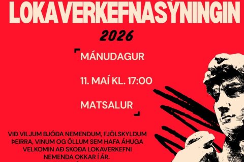 Kynningar á lokaverkefnum nemenda
