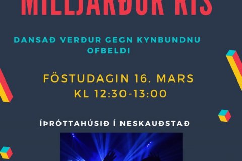 Milljarður rís föstudaginn 16. mars