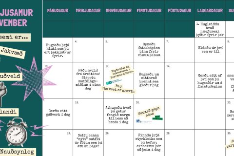 Nægjusamur nóvember