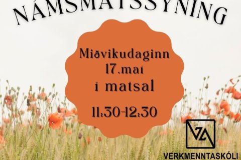Námsmatssýning 17. maí