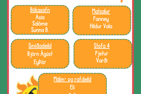Námsmatssýning 21. maí
