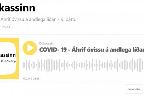 Áhrif óvissu á andlega líðan / þjónusta námsráðgjafa