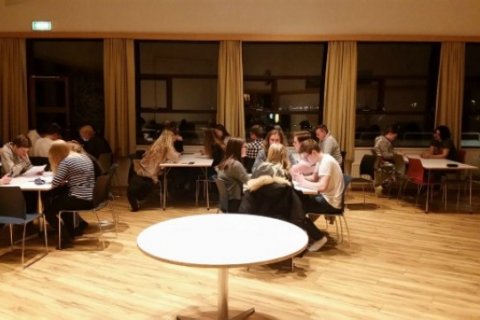 „Pub“quiz á heimavistinni