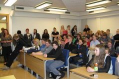 Myndir frá skólafundi