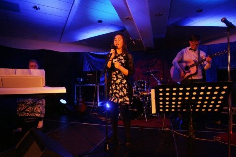 Marta, Kristín og Óskar Mynd: Gunnar Gunnarsson