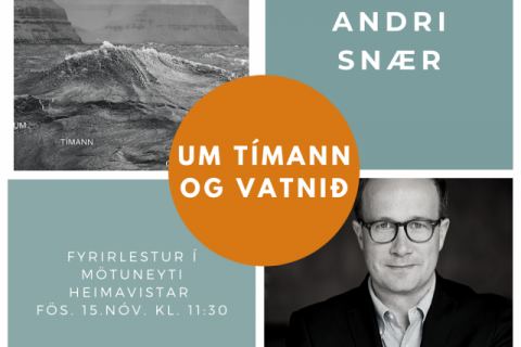 Um tímann og vatnið - Andri Snær