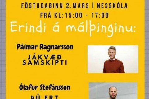 Hver er sinnar gæfu smiður - málþing í dag fyrir ungmenni
