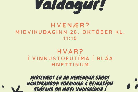 Valtímabil fyrir vorönn 2021